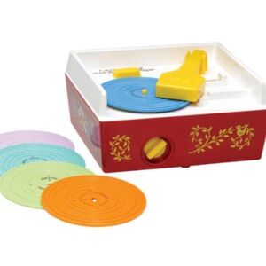 Not vintage Fisher Price Music Box Record Player